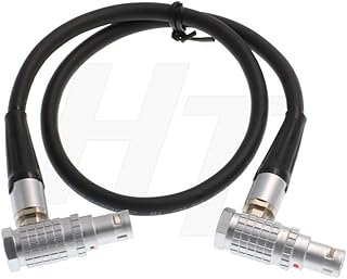 HangTon 16 Pin LCD EVF Cable for DSMC2 Epic Scarlet Camera RED Touch LCD/Bomb EVF/Touchscreen Display Monitor (80cm, Right Angle to Right Angle)