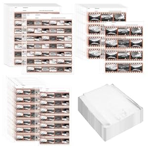 Skybooly 75 Stück Film-Negativhüllen