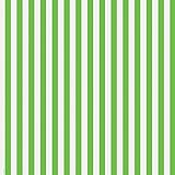 Lime Green Striped Wrapping Paper