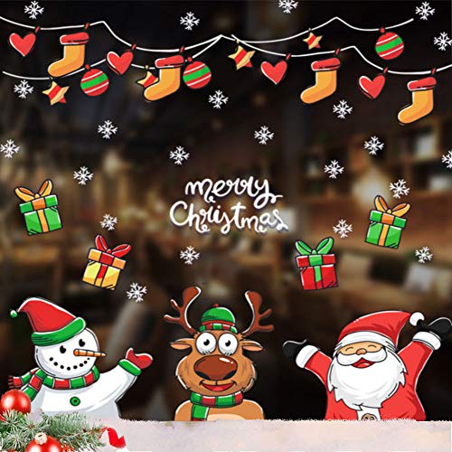 Adhesivos Navidad Ventana Marca ZHOUZHOU