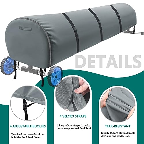 Toruta POOL REEL COVER Swimming Pool Solar Reel Cover Grey thumb #3