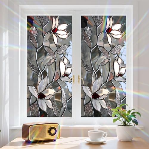 Window Privacy Film Frosted Glass Window Sticker Window Film Static