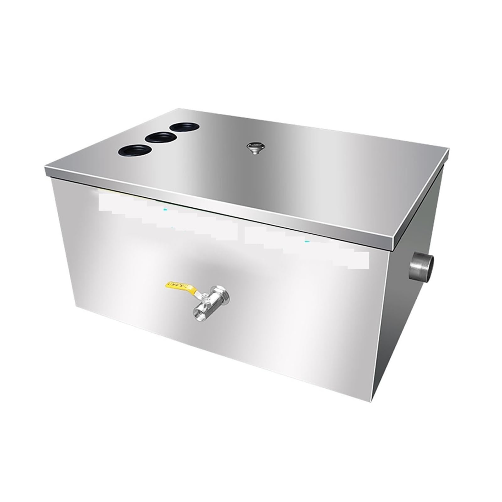 ULROKHKUL Grease Trap, Stainless Steel Grease Interceptor