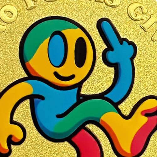 Moneda Divertida Cartoon Asshole Oficial miniatura 4