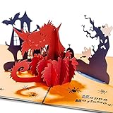 CutePopup 3D Halloween CAT Trick Treat Halloween popup Greeting Cards Special Popup Card Halloween