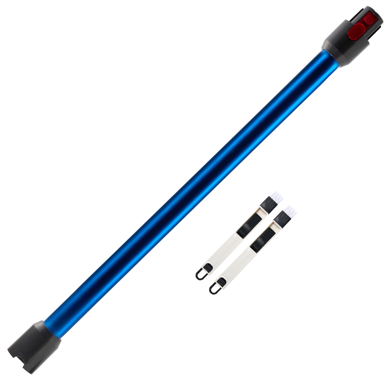 Cheerhom Verlängerungsrohr für Dyson V11, Saugrohr Kompatibel mit Dyson V7 V8 V10 V11 V15, Starres Teleskoprohr für Dyson Staubsauger mit Zwei 2-in-1-Bürsten, Blau