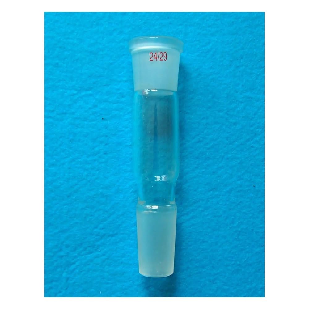 lab Equipment and Supplies Glass Transfer Bush Adapter with 24/40 Male Joint and 24/29