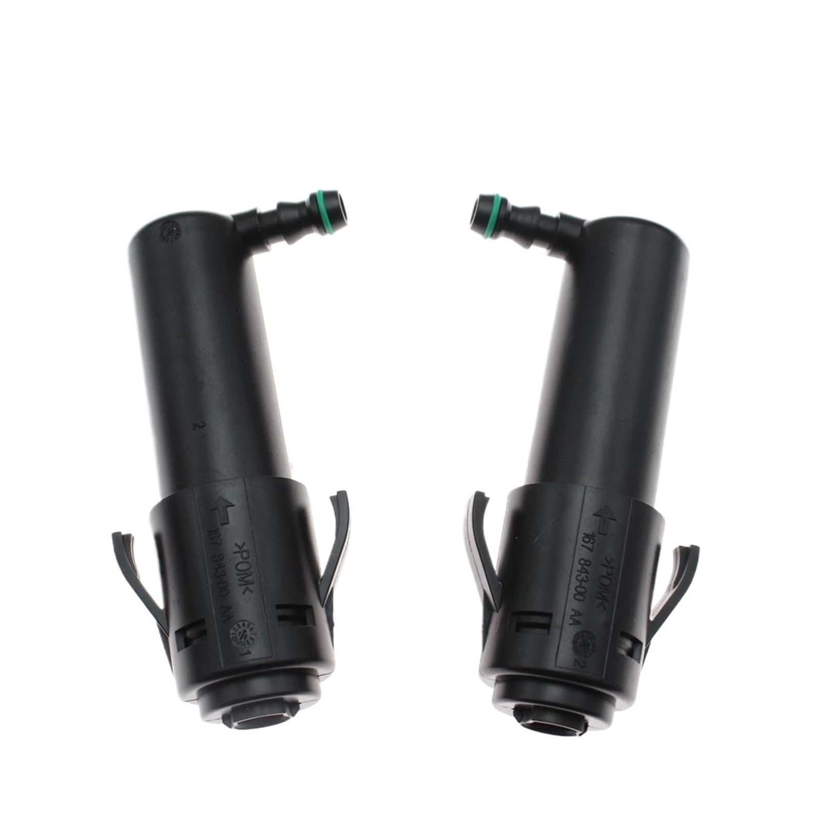 Boquilla lavafaros de faros delanteros, Compatible for Great Wall, H6 3747110XKZ36A 3747120XKZ36A, chorro de bomba de pulverización de limpieza de faros Limpiador de faros en spray(Set)