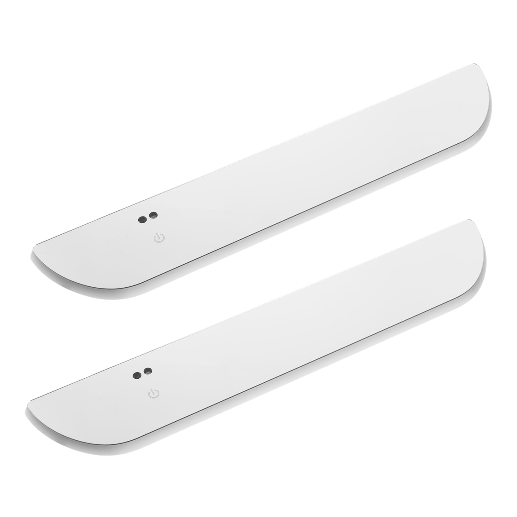 TOPBATHY 2piezas Luz Exterior De Puerta Carga Inalámbrica Luces Solares Para Coche Accesorios De Iluminación Protector De Umbral