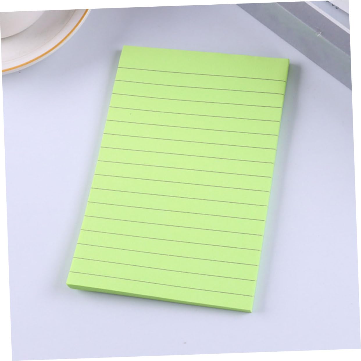 NUOBESTY 3 Ensembles Notes Autocollantes Horizontales Petites Notes Notes Onglets Collants Papeterie Pastel Stylo Notes Claires Pastilles Adhésives Multi-usages Papier 8 Pièces X 3