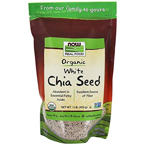 Now Foods Blanco Salvia White Chia Seeds, 1 lb