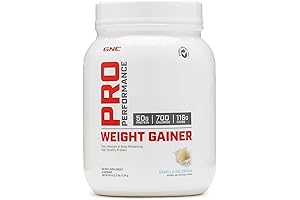 GNC Pro Performance High Calorie Weight Gain Powder - Gain Weight