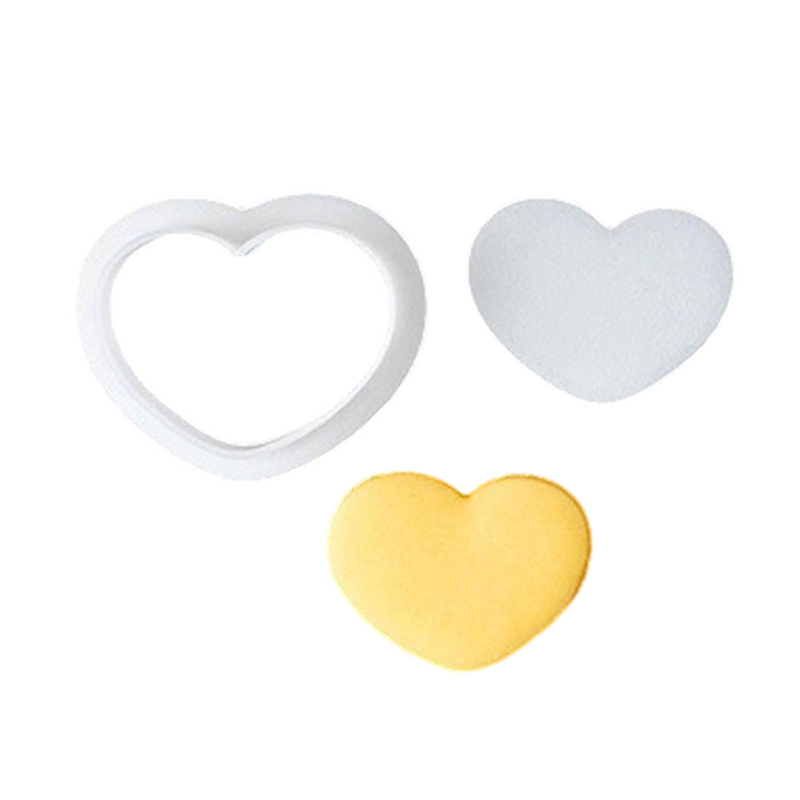LUCKGONI Cartoon Proposal Wedding Cookie Desserts Cutter Set With Heart For Romance Baking And Special Occasion