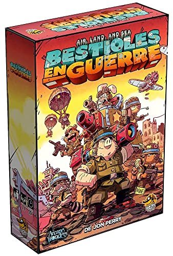 Lucky Duck Games AIR, Land & Sea (Bestioles en Guerre) - Jeu de société - Version française Cover