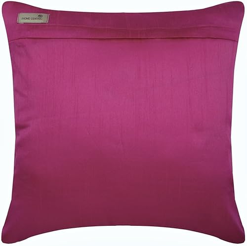 Miniatura 9 de The HomeCentric Funda de almohada decorativa color marfil, funda de almohada de enrejado con cuentas, paquete de 2 fundas de almohada cuadradas de