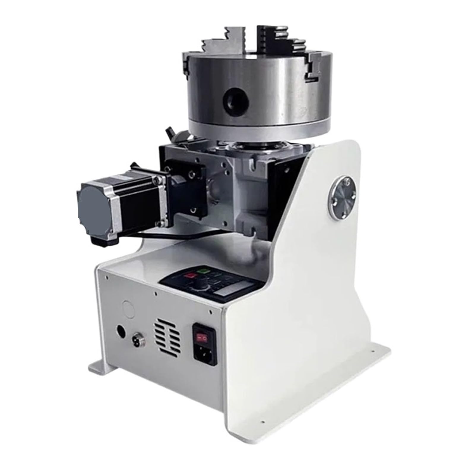 CNC Precision Speed Control Rotary Table Positioner, Robotic Arm Arc Welding, Handheld, Ring Seam Smooth Rotation(D125)