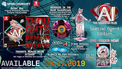 AI: The Somnium Files Limited Edition for Nintendo Switch [USA]