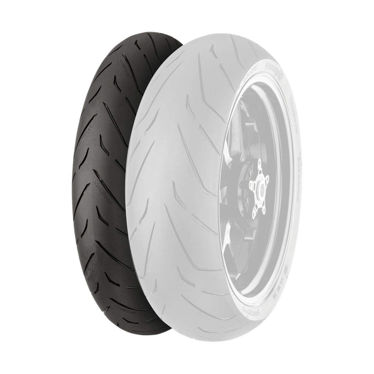Continental 80726 Pneumatico 120/70 Zr17 58W Contiroad - 4