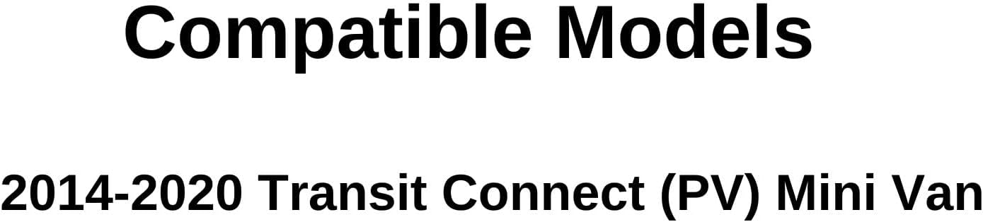 Driver Left Side Front Vent Window Vent Glass Compatible with Ford Transit Connect Mini Van 2014-2023 Models