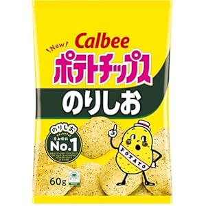 カルビー ポテトチップス のりしお 60g×12袋" 