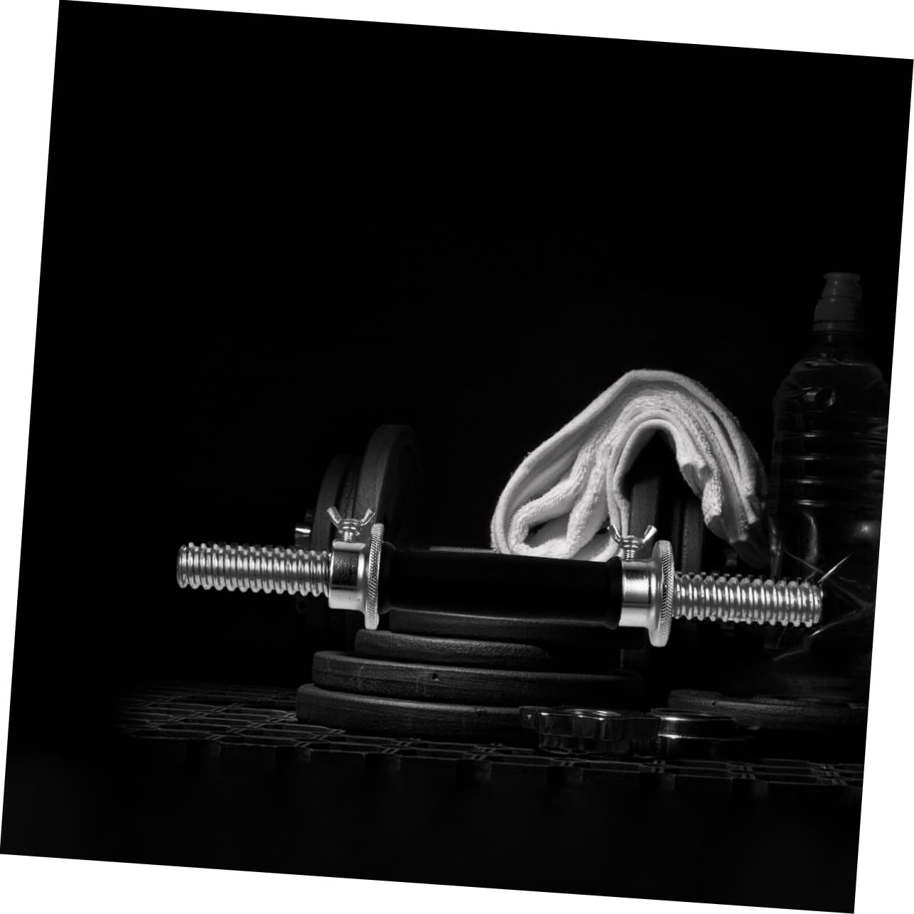 NAMOARLY Professional Electroplated Dumbbell Bar Gym Dumbbell Accessory Wide Grip Handle Grip