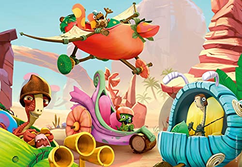 Puzzle 2 x 24 pièces gigantosaurus : Rocky bill mazu et tiny Ravensburger France - vue 4