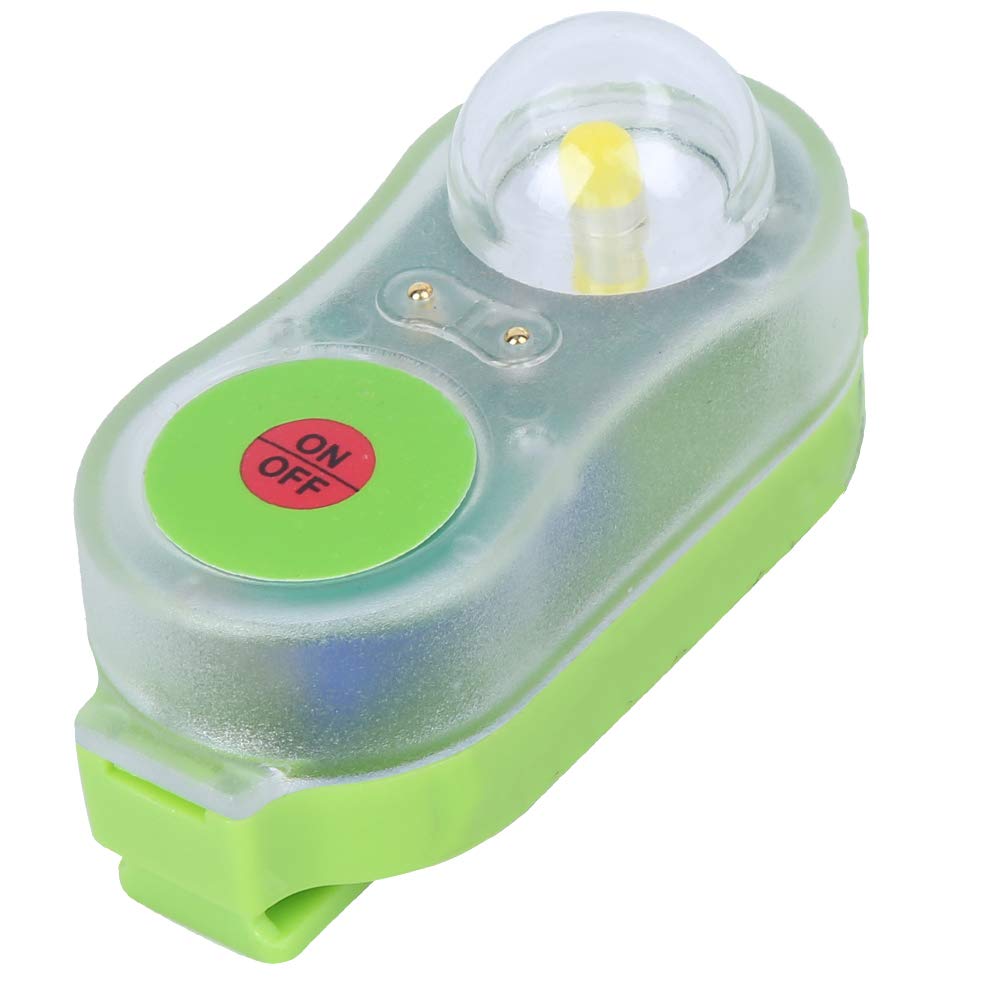 Linterna Salvavidas, LED de Alta Eficiencia Ahorro de Energía Fácil Operación Impermeable Chaleco Salvavidas Luz para Exteriores(Cian)