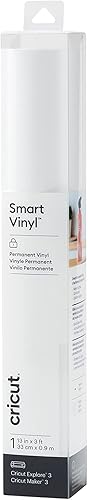Cricut Vinilo permanente inteligente para Cricut Explore 3 y Maker 3, crea proyectos de bricolaje, calcomanías, calcomanías y más, para todo tipo de