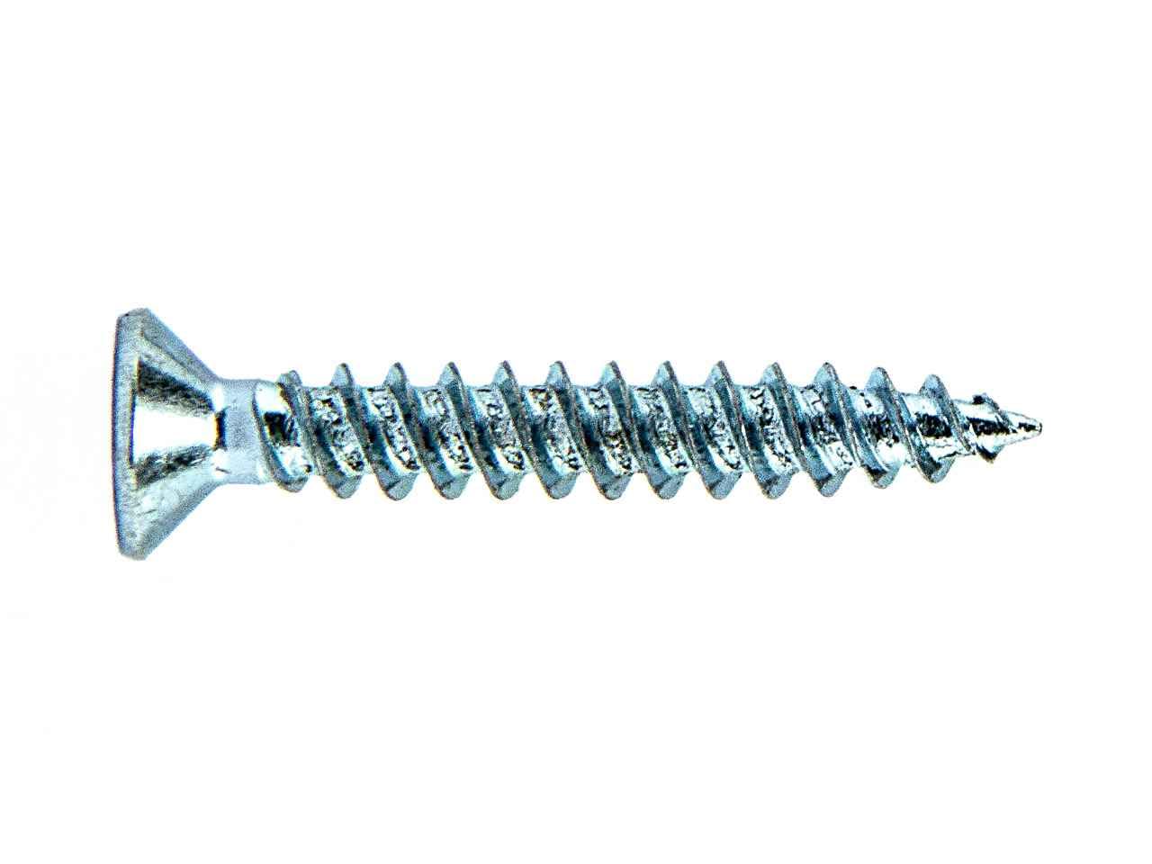 Rikä TWSR028 Woodscrew Twin-Thread CSK BZP 10 x 1in 200pk - Image 2