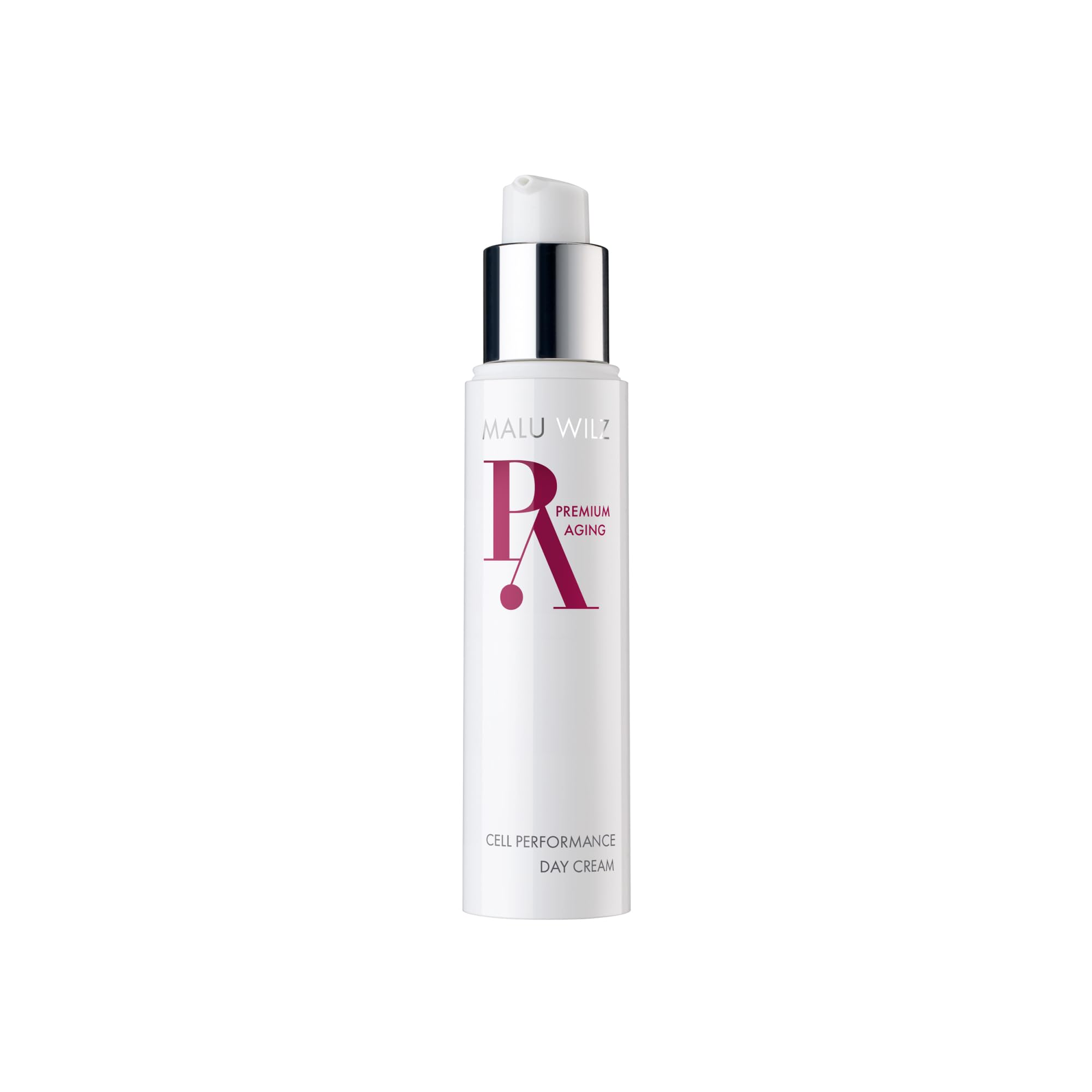 Malu Wilz Premium Aging Cell Performance Day Cream 50ml I Anti Aging Gesichtspflege für trockene Haut I Feuchtigkeitscreme zur natürlichen Hautregeneration