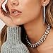 925 Sterling Silver Earrings for Women Dangle Tassel Threader Earring Long Dangling Sparkly Dangly Chain Chandelier Prom Elegant Dainty Dangle Earrings