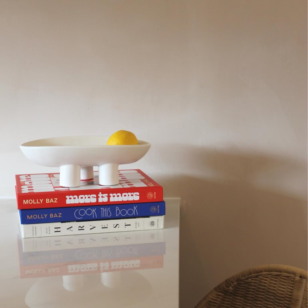 Portafrutta Fruttiera Portafrutta Moderno Portafrutta In Ceramica Per Tavolo Da Pranzo Bancone Della Cucina, Perfetto Per Noci, Caramelle, Frutta, Organizzatore Di Frutta Decorativo Per La Casa Frutti