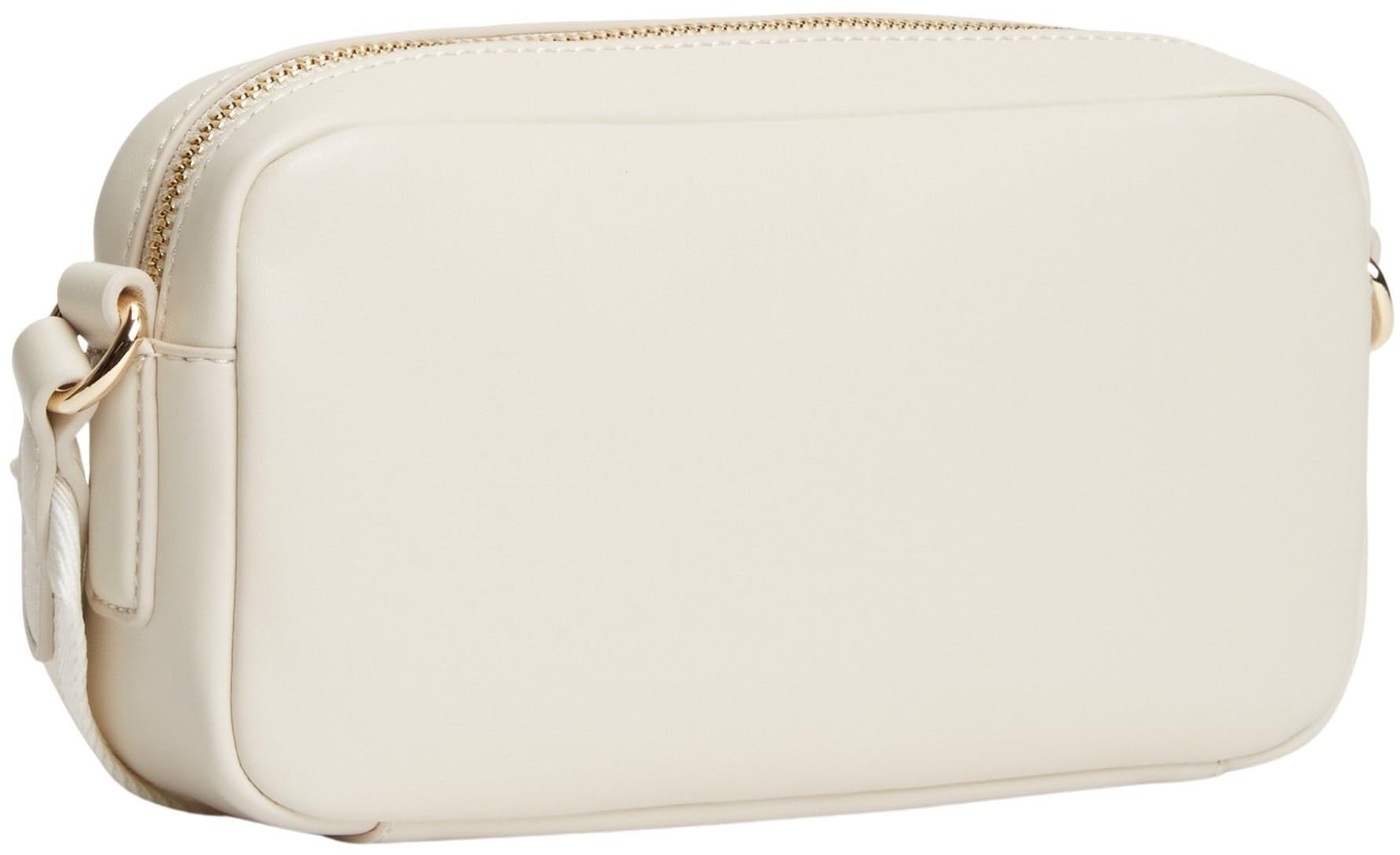 Tommy Hilfiger Damen Crossbody Bag Tasche Essential mit verstellbarem Tragegurt, Elfenbein (Soft Cream), Einheitsgröße