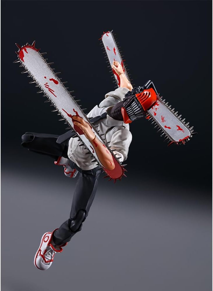 LUNK Makima Action Figure,Movable Joints Anime Figures Statue with Interchangeable Accessories,Reze Figures Fighting Posture Heroes Characters Figurine Collectible 5.9IN