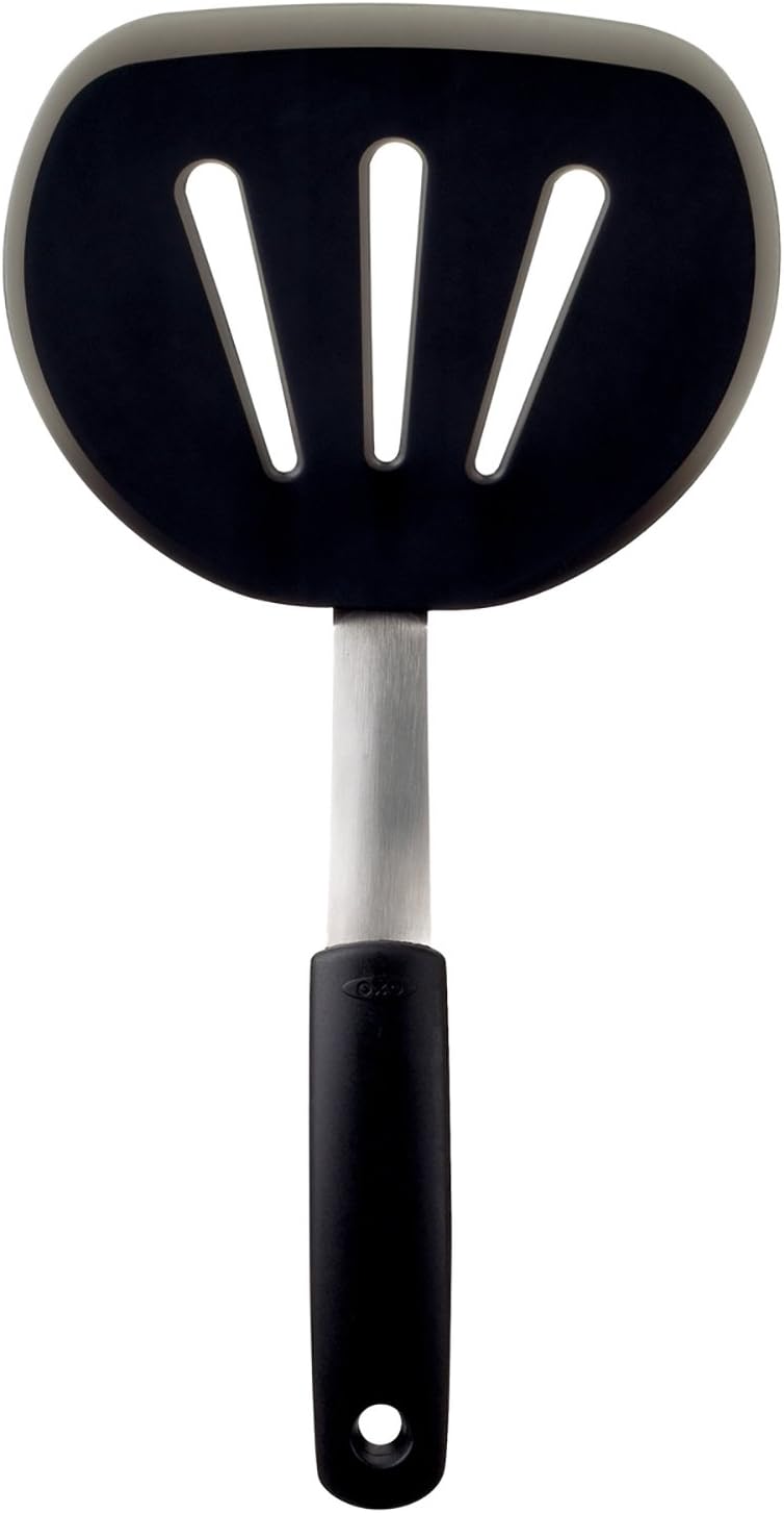 OXO Good Grips Silicone Flexible Pancake Turner, Black