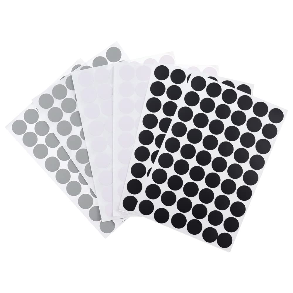 Kit Copriforo Bianchi - 388 Pezzi, Adesivi Per Viti, 12mm E 21mm, Per Mobili E Pareti - Foto 9