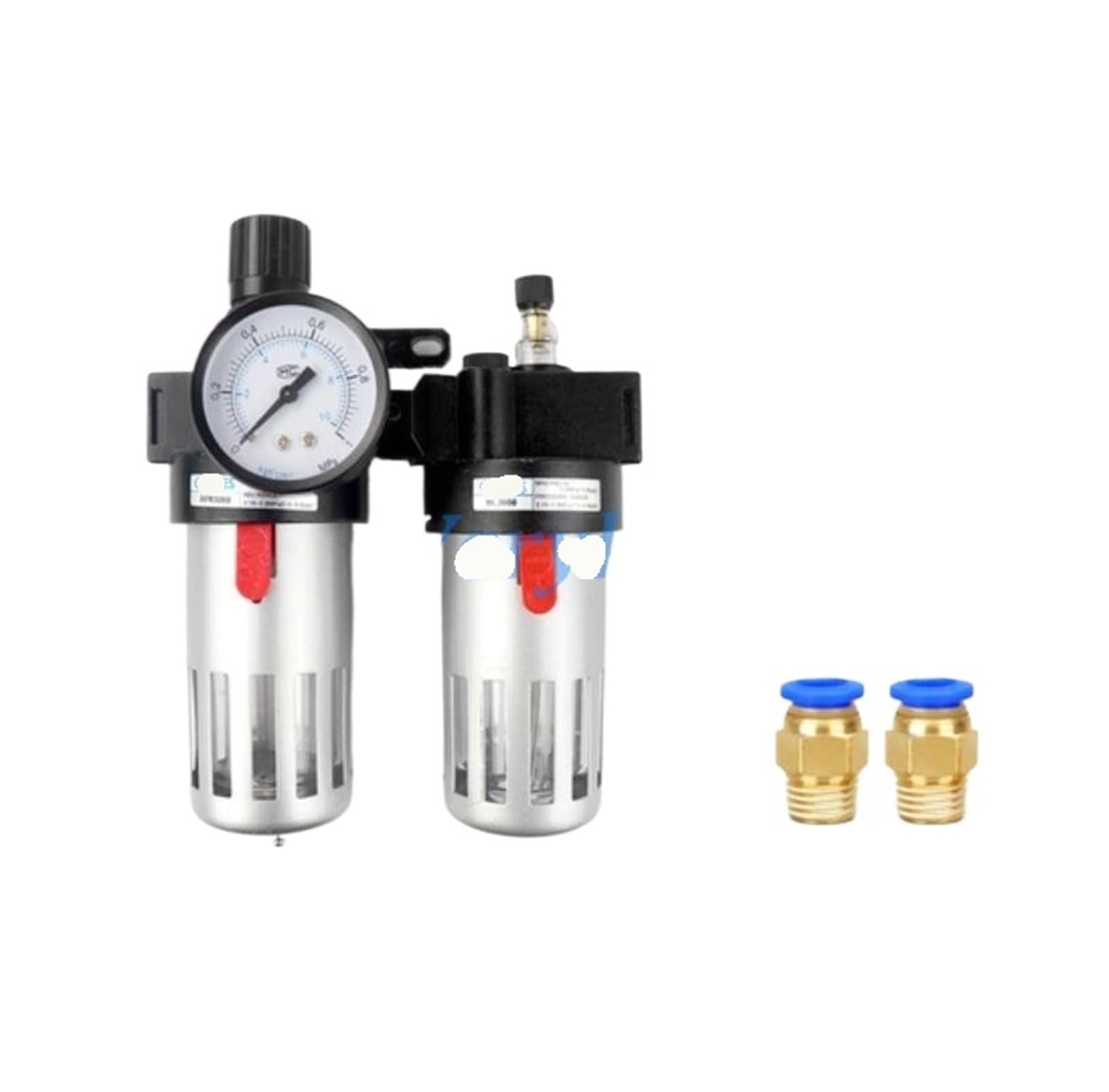 Compresor de aire BFC3000 sin humedad con regulador FRL de un cuarto 3
