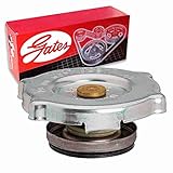 Gates Radiator Cap compatible with Ford Mustang 2.3L 3.8L 5.0L L4 V6 V8 1986-1995
