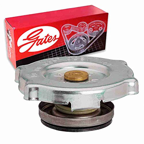 Gates Radiator Cap compatible with Ford Mustang 2.3L 3.8L 5.0L L4 V6 V8 1986-1995