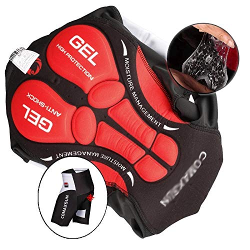 Calzas ciclismo con acolchado gel 5D para hombre miniatura 4
