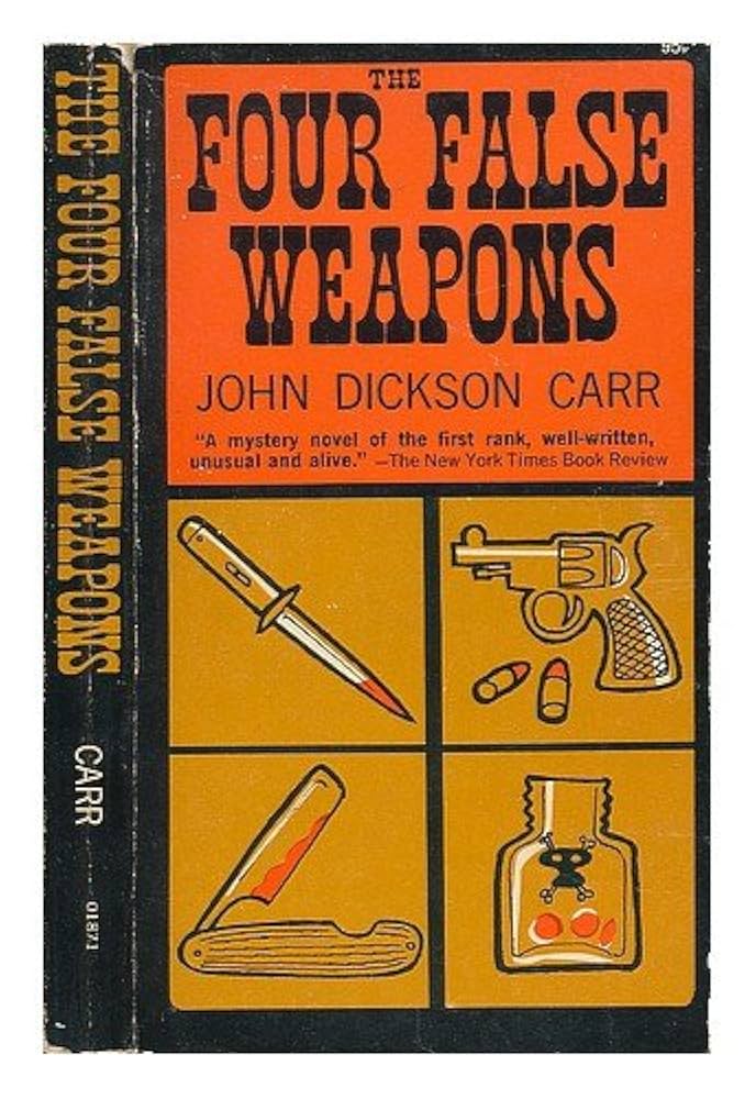 40s 50s 4冊セット John Dickson Carr スカル 洋書 Amazon.co.jp: Four False Weapons : 本