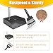 TOOGE Larger Pooper Scooper for Large Dogs, Dog Pooper Scooper for Large Medium Small Dogs Long Handle Stainless Metal Tray and Rake Set Heavy Duty