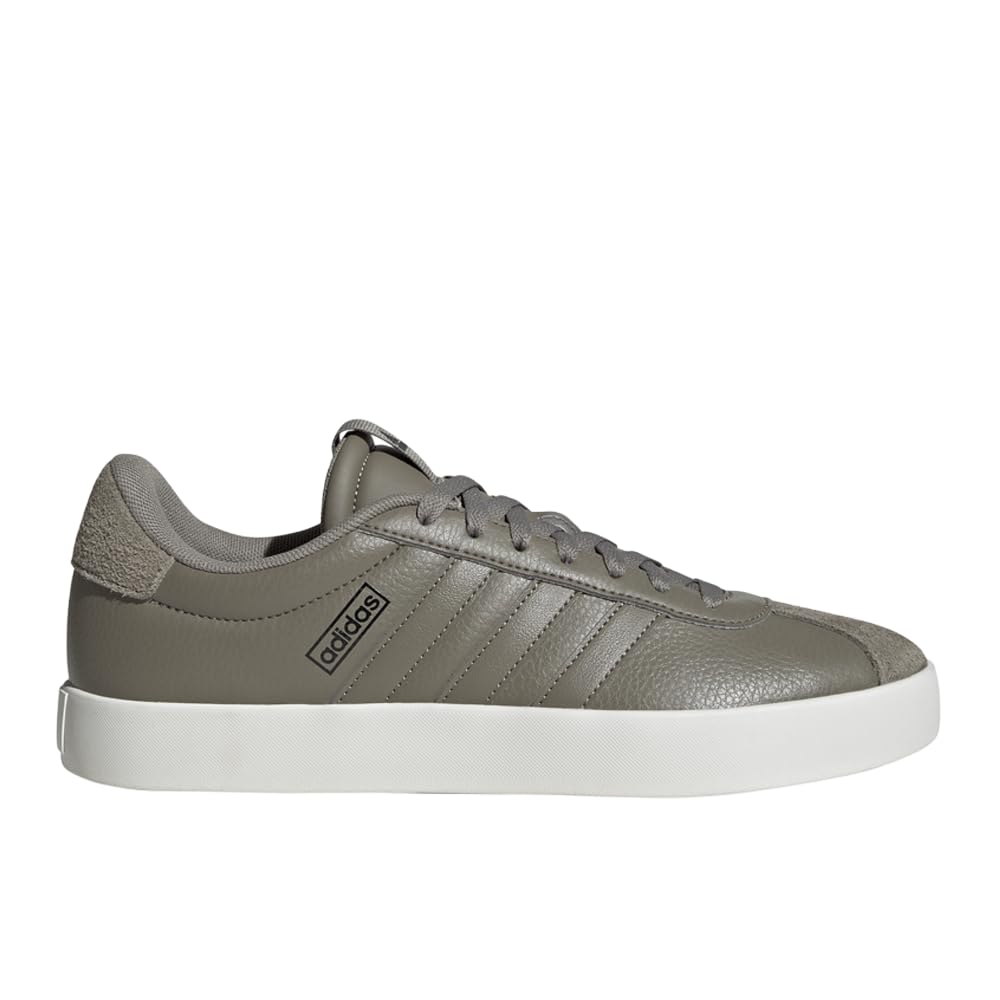 adidas Men's VL Court 3.0 Sneakers 10.5 Clay/Clay/Black
