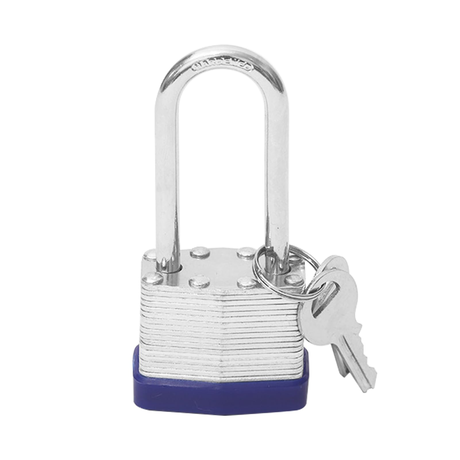 Keyed Padlocks, Heavy Duty Padlock Long Shackle Padlock with Keys, Outdoor High Security Padlock for School Gym Locker - Image 3