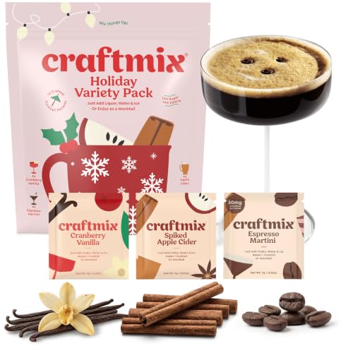 Craftmix Holiday Variety Cocktail Mixers...