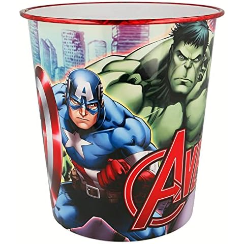 Primus-Versand AVENGERS - Papierkorb Mülleimer Abfalleimer Eimer Aufbewahrung Kinderzimmer Cover