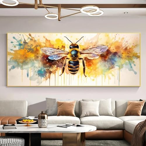 Abeille volante affiche grand format pour illuminer vos murs