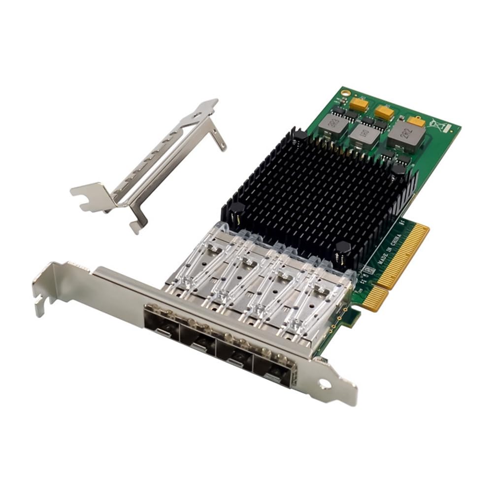 PClE X8 BCM57840 4 Port Server Network Card 10G SFP+ Fiber Network Card PCI-Express Ethernet Network Card-picture-13
