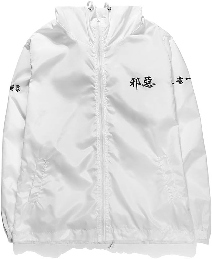 AITFINEISM Men's Lightweight Windbreaker Jacket Casual Zip Up Jackets With Hooded - Image 2