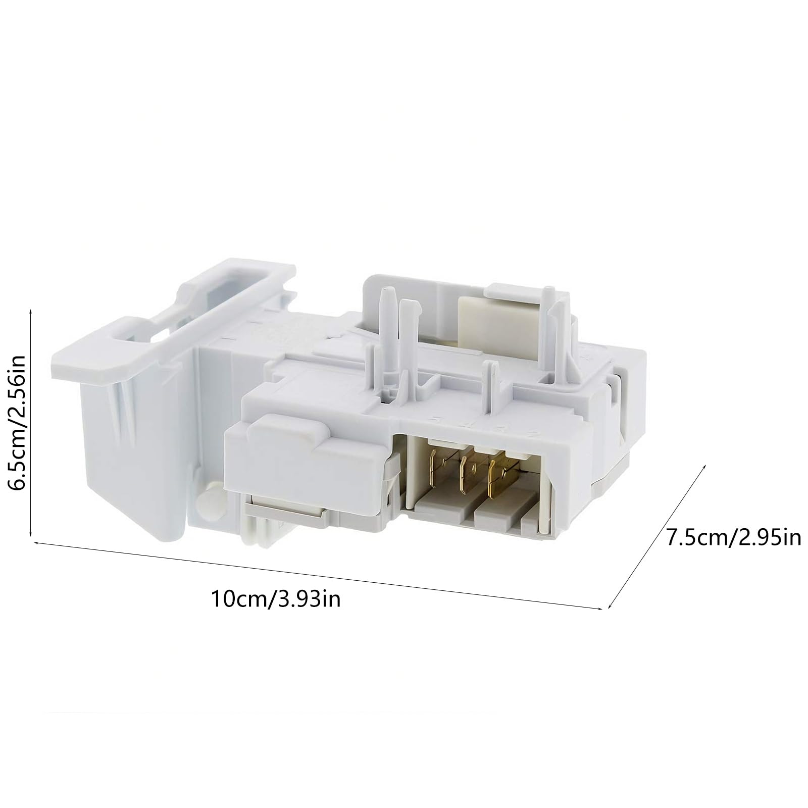 Interruptor de tapa de lavadora 137353302 para puerta de lavadora, pieza de repuesto